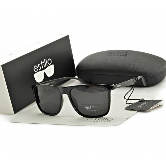 Przeciwsłoneczne męskie okulary z polaryzacją EST-408-1 Estillo
